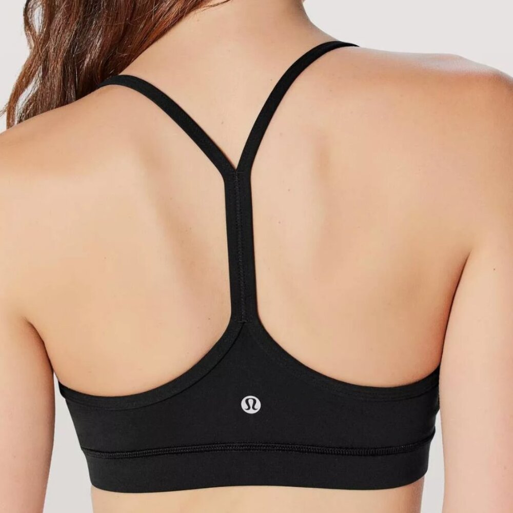 Lululemon Flow Y Sports Bra in Black